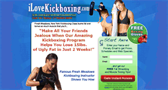 Desktop Screenshot of ilovekickboxingfreshmeadowsny.com